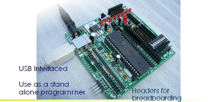 Headers for 
breadboarding